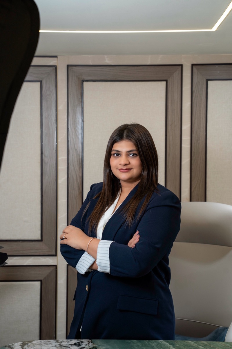 Ms. Henna Gala, Chief Executive Officer of Dharti Group